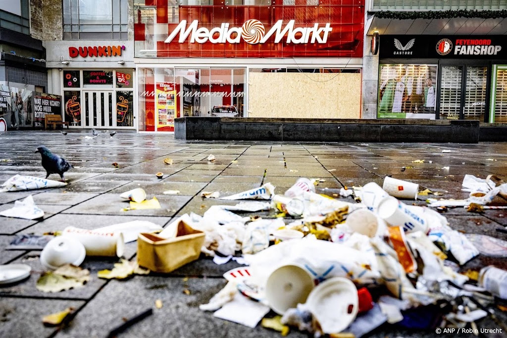 Twee vast rondom MediaMarkt-geweld, politie: actie geen goed idee