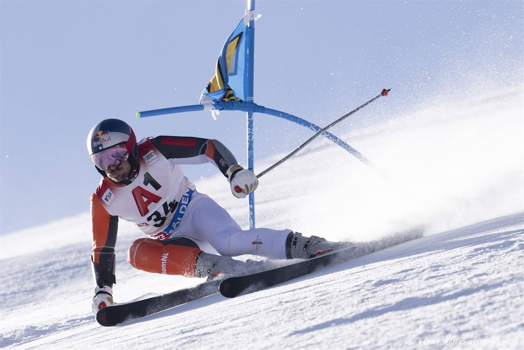 Hirscher bij debuut voor Nederland 28e in eerste run reuzenslalom