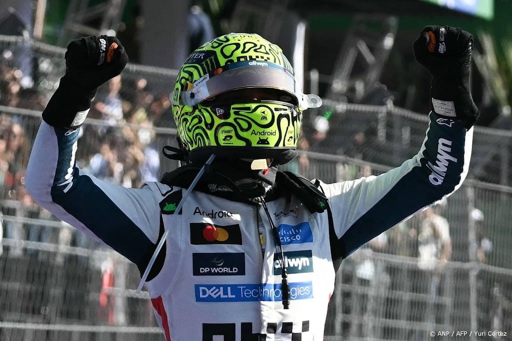Norris heeft leiding in F1-titelstrijd, maar blijft ontspannen