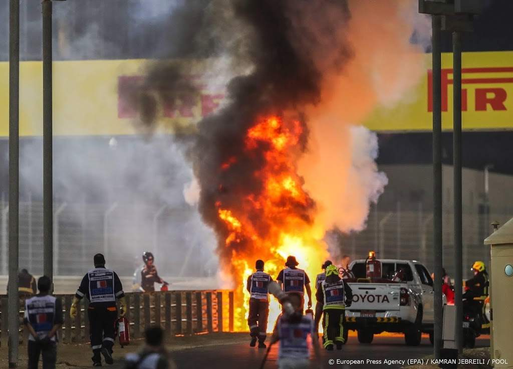 Vettel: ontsnapping van Grosjean hoogtepunt van het jaar