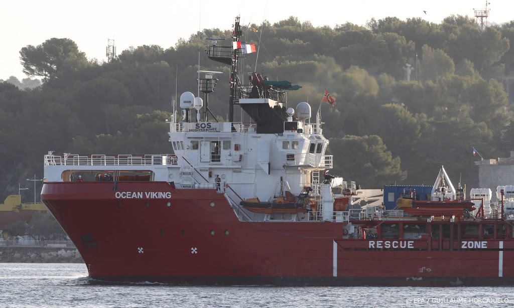 Migrantenschip Ocean Viking mag aanmeren in Italiaanse haven
