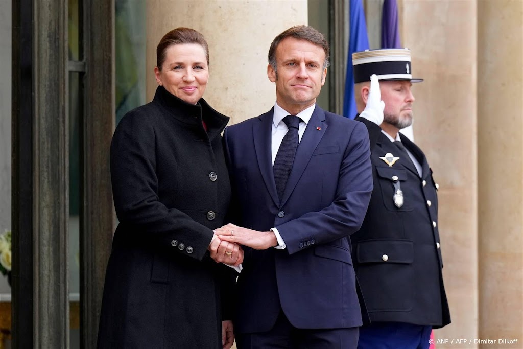 Deense premier na gesprek met Macron: landen steunen Denemarken