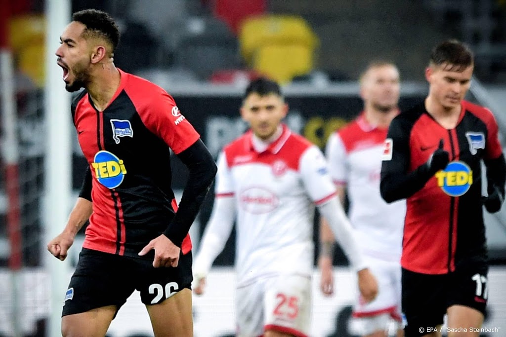 Hertha BSC komt spectaculair terug bij Düsseldorf