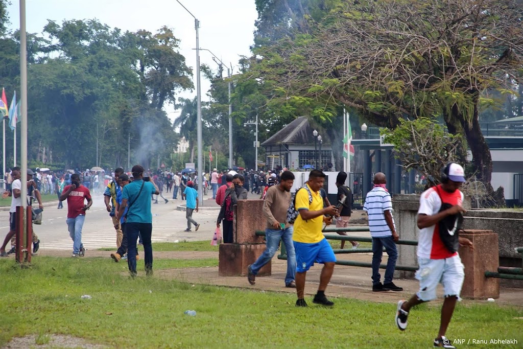 Leider van protest in Paramaribo weer vrijgelaten