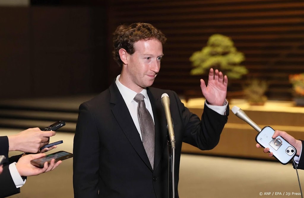 Zuckerberg sprak met Japanse premier over risico's AI 