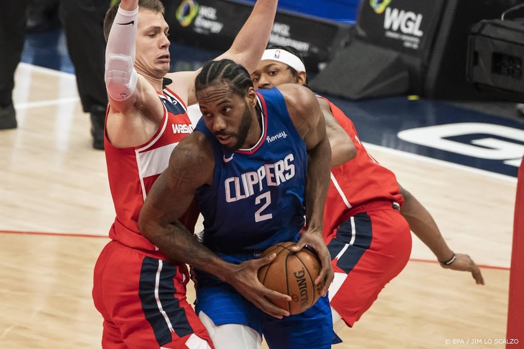 Basketballers Clippers boeken vijfde zege op een rij in NBA