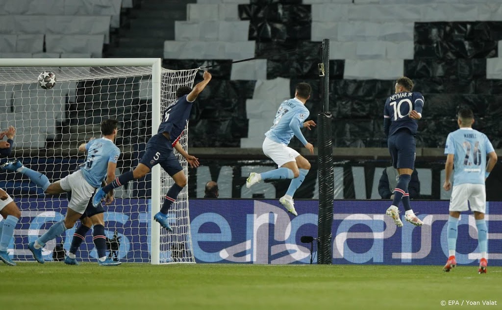 Manchester City na zege bij PSG (1-2) dicht bij eerste finale CL
