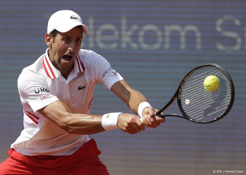 Tennisser Djokovic: praten met pers hoort bij de sport
