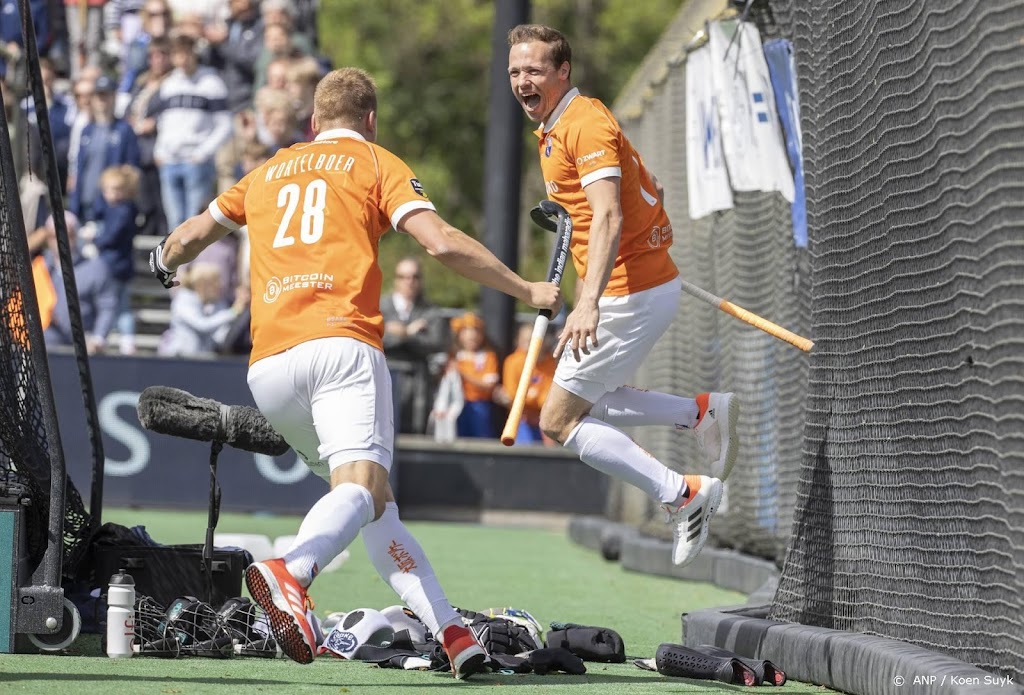 Hockeyers Bloemendaal verzekeren zich van 22e landstitel