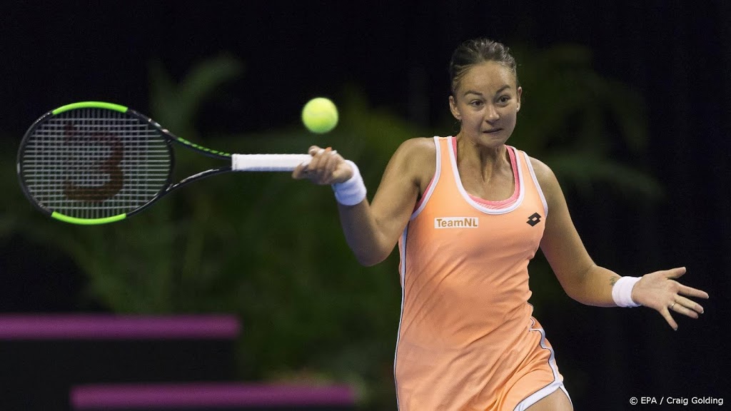 Pattinama-Kerkhove verrast op Wimbledon met zege op Koeznetsova