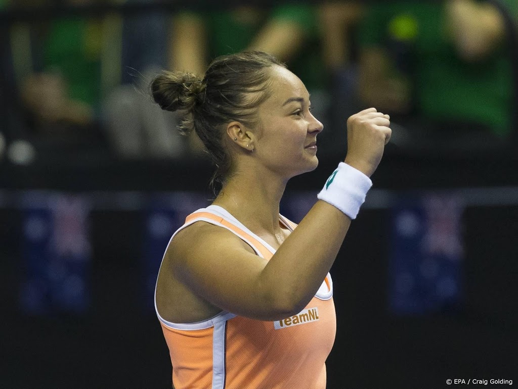 Tennisster Pattinama-Kerkhove: mooiste zege uit mijn loopbaan