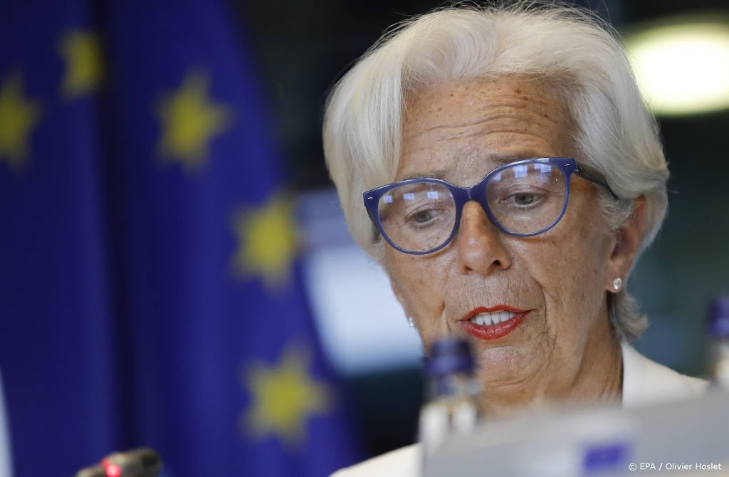 ECB-president Lagarde belooft harde aanpak hoge inflatie