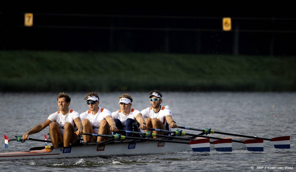 Roeiers dubbelvier bezorgen Nederland eerste goud in Tokio