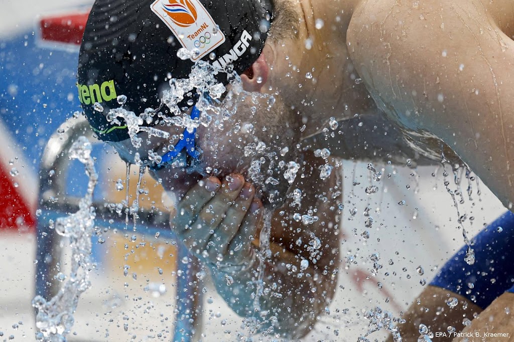 Zwemmer Kamminga naar olympische finale 200 meter schoolslag