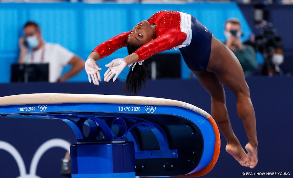 Turnvedette Biles meldt zich af voor de olympische meerkamp