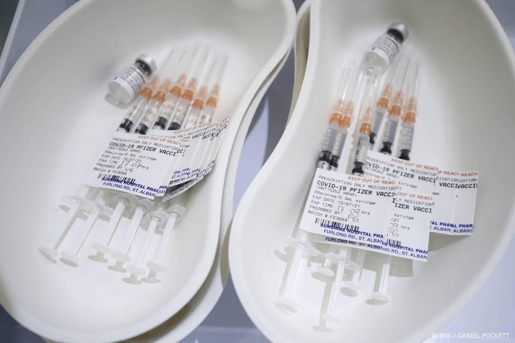 Onderzoek: vaccin Pfizer/BioNTech werkt na half jaar 84 procent