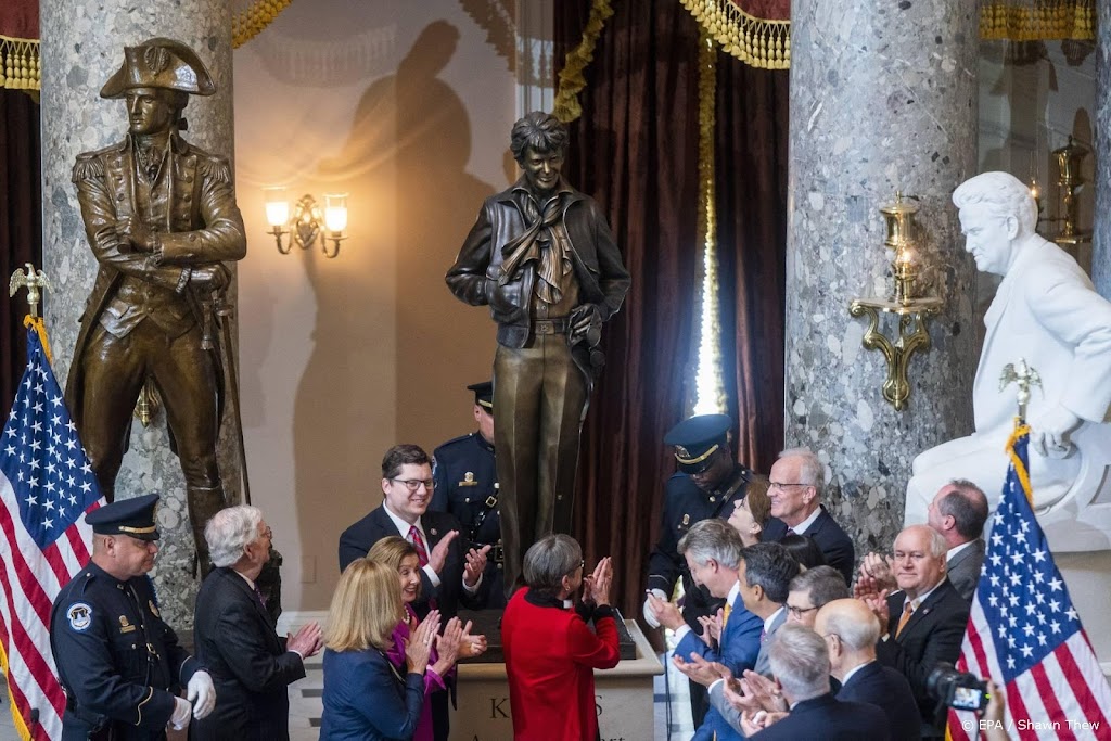 Standbeeld luchtvaarticoon Amelia Earhart bijgezet in Capitool
