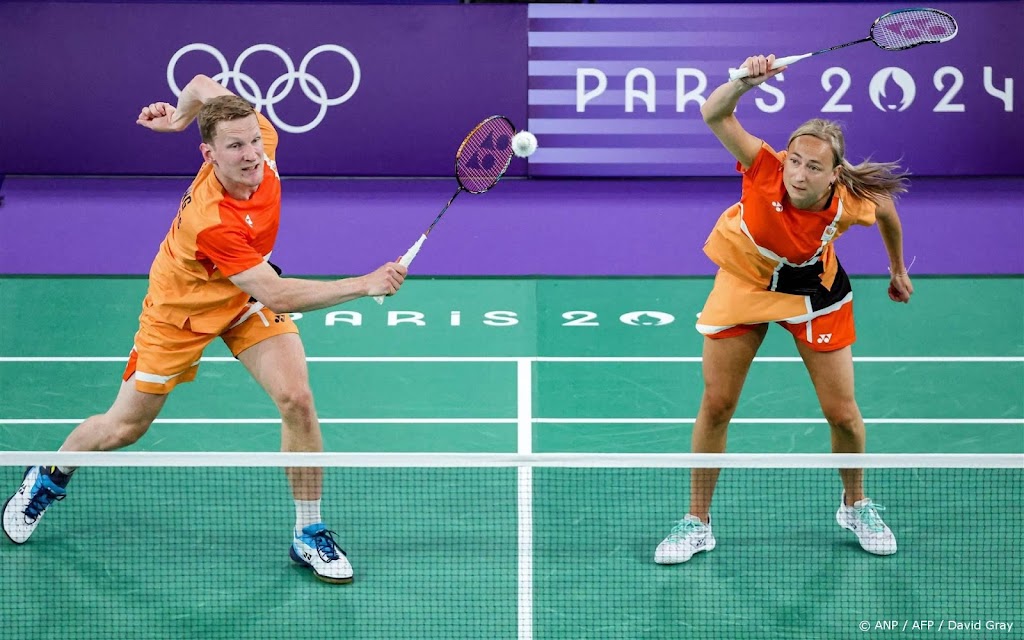 Badmintonduo Tabeling/Piek verliest weer en is uitgeschakeld