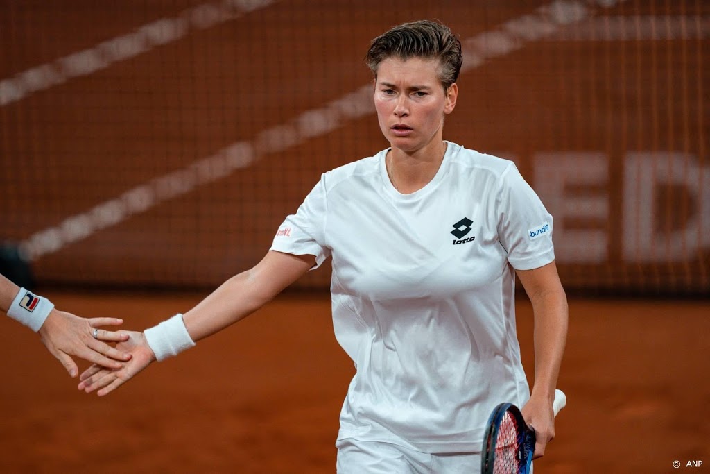 Tennisster Schuurs naar dubbelfinale Cincinnati