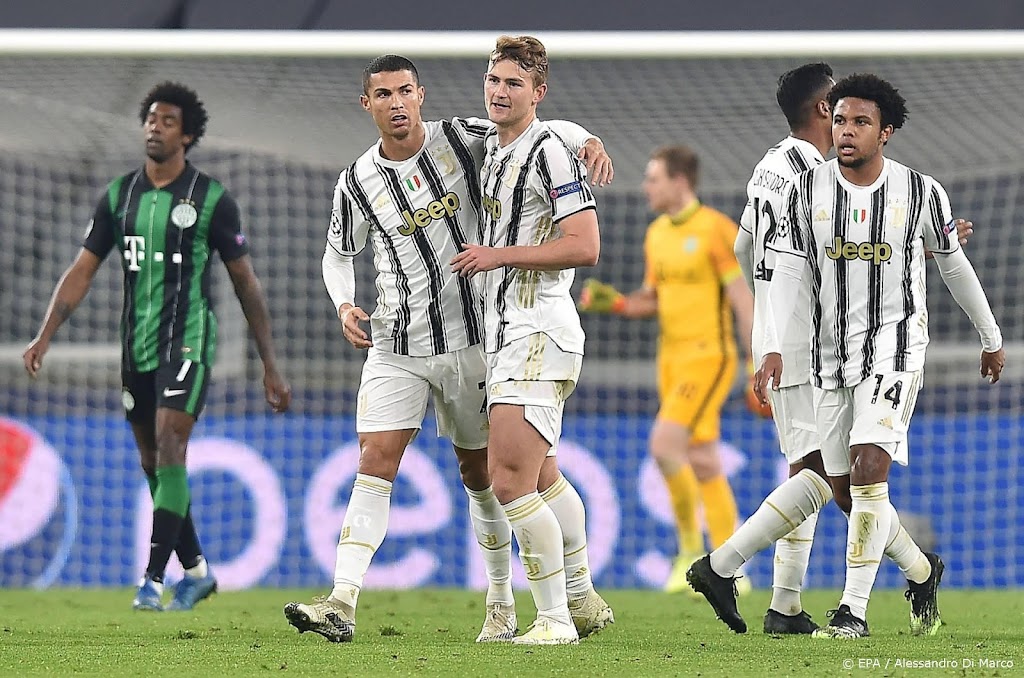 Voetballer De Ligt bedankt Ronaldo voor hun tijd bij Juventus