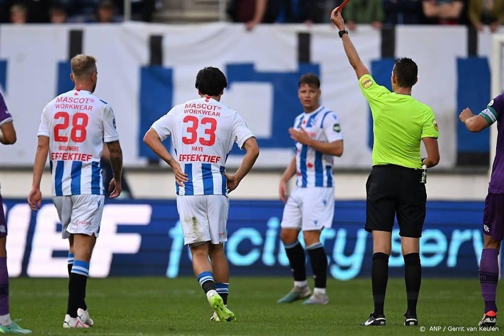 Sc Heerenveen moet geschorste Haye twee duels missen