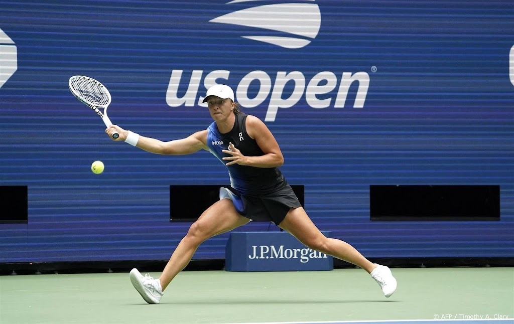 Swiatek staat maar één game af bij terugkeer op US Open