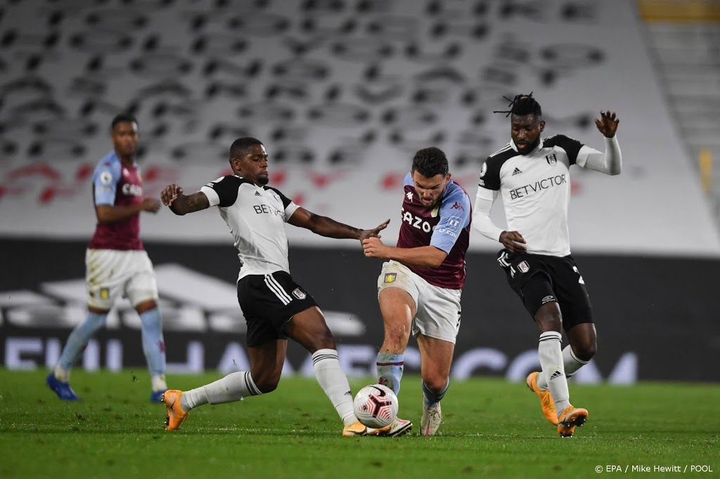 Fulham verliest ook van Aston Villa