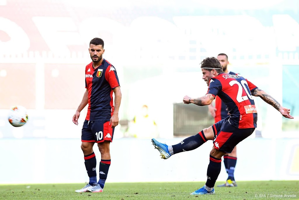 Voetbalclub Genoa zwaar getroffen door coronavirus