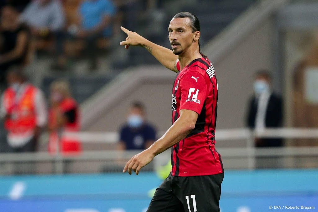 Ibrahimovic na één invalbeurt terug bij Zweeds elftal