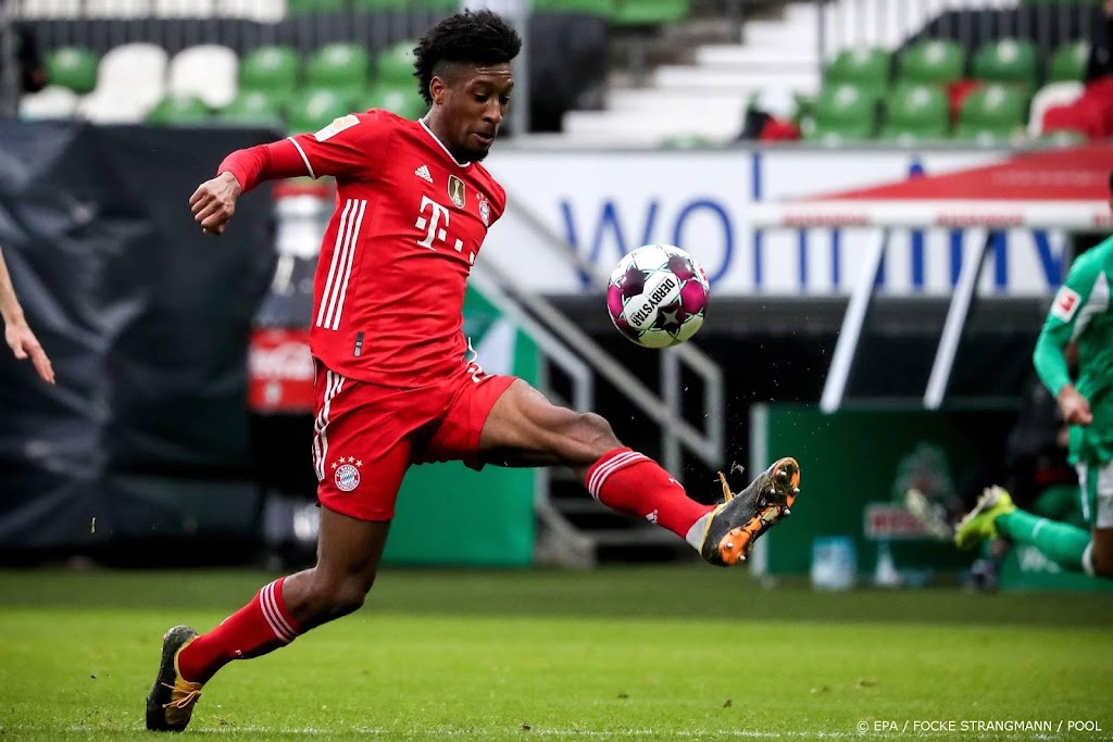 Bayern München zonder geopereerde Coman tegen Dinamo Kiev