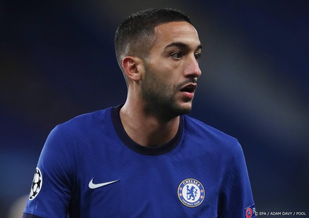 Ziyech in basis Chelsea bij duel in Champions League