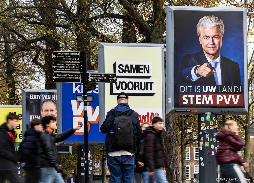 D66, GL-PvdA en PVV staan gelijk in slotpeiling Ipsos I&O