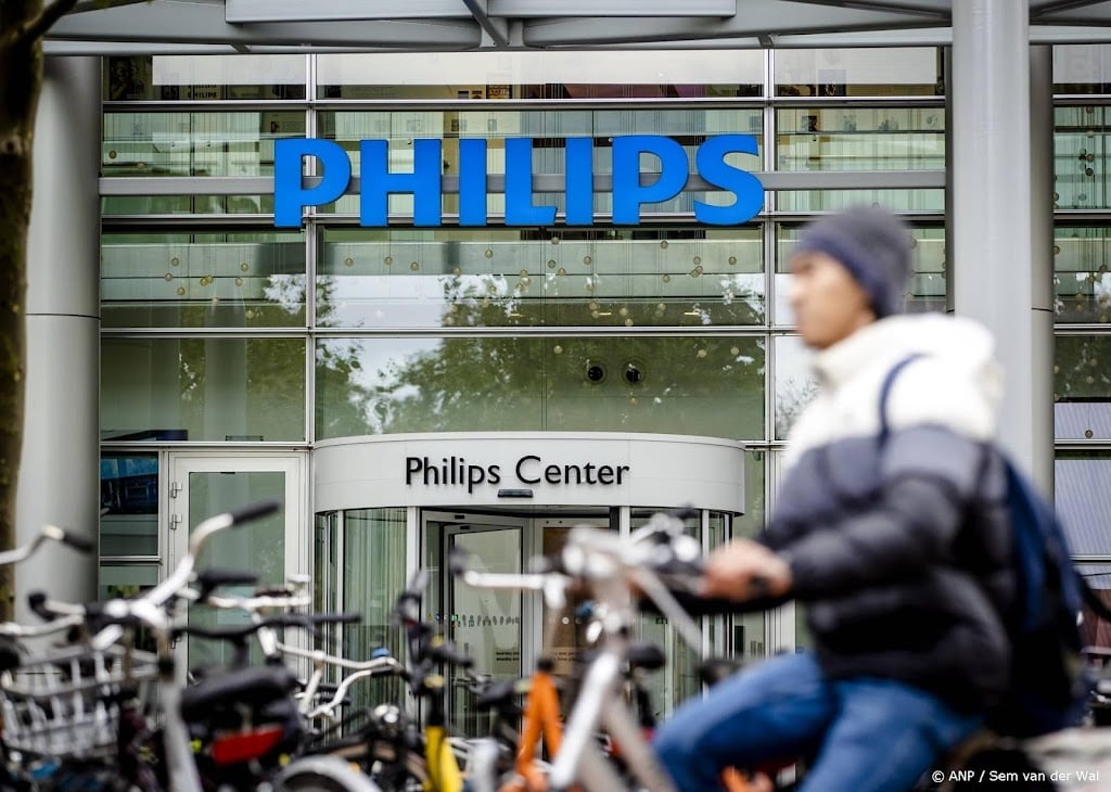 Philips eindigt onderaan AEX na waarschuwingsbrief waakhond VS
