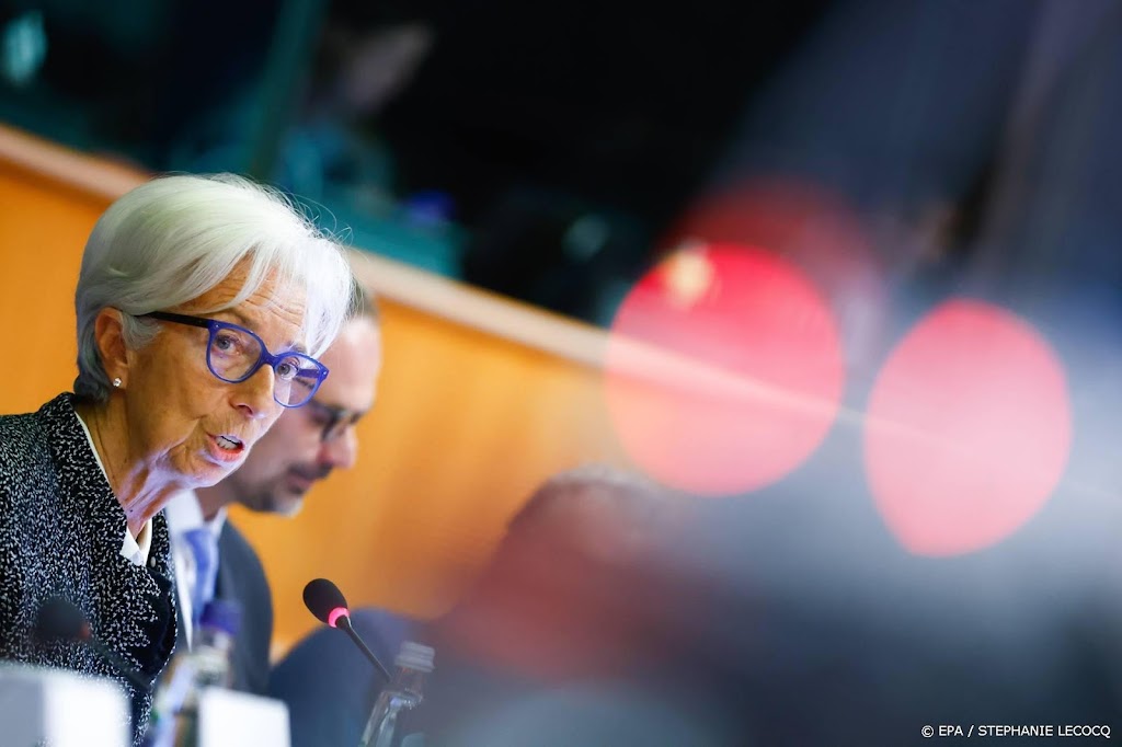 Lagarde denkt niet dat inflatie eurozone hoogtepunt heeft bereikt