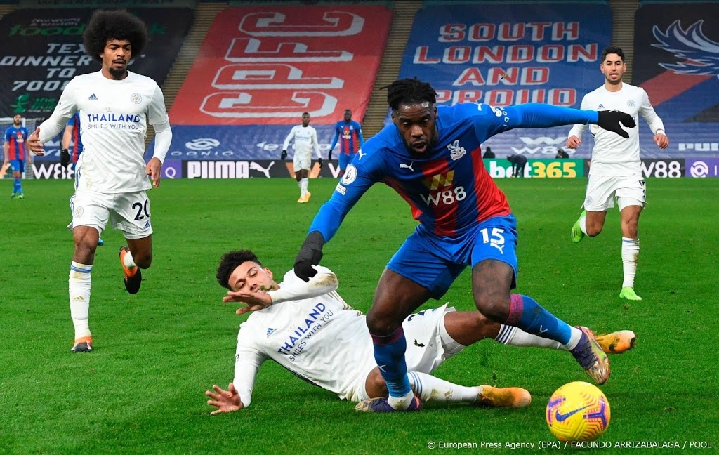 Leicester City weet niet te winnen bij Crystal Palace