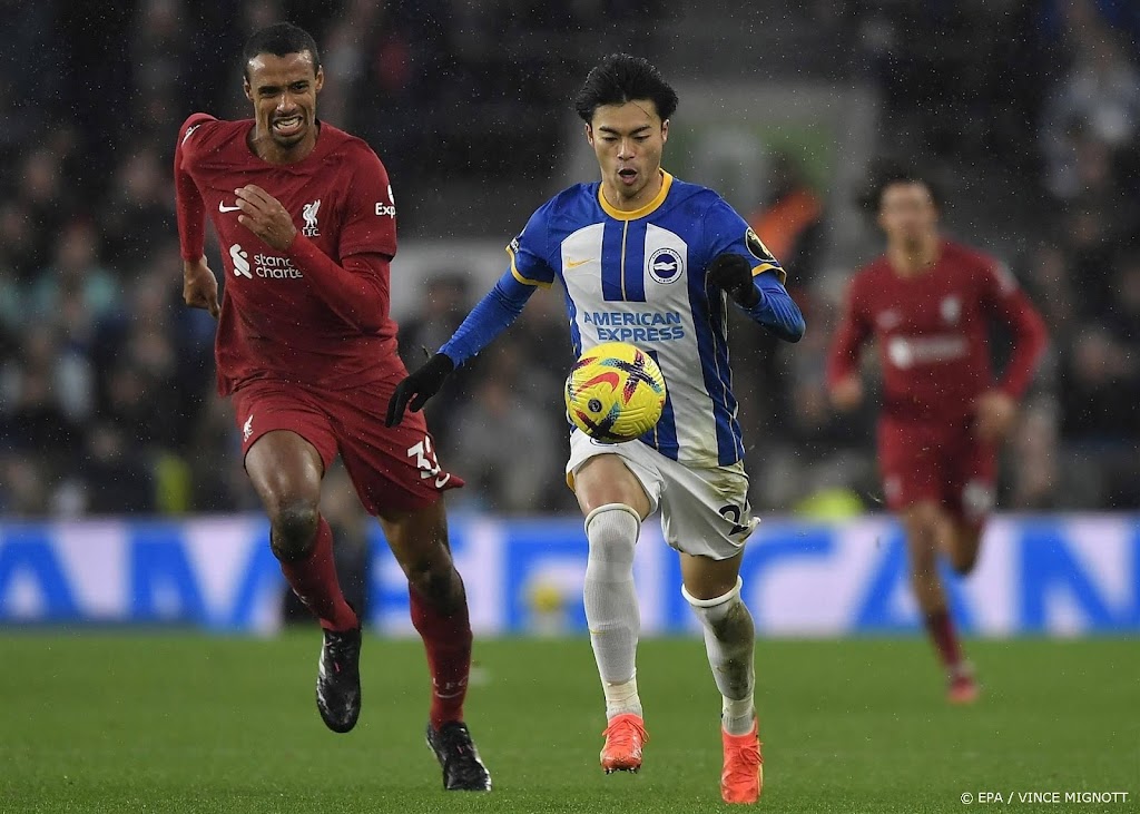 Brighton & Hove Albion schakelt Liverpool uit in FA Cup