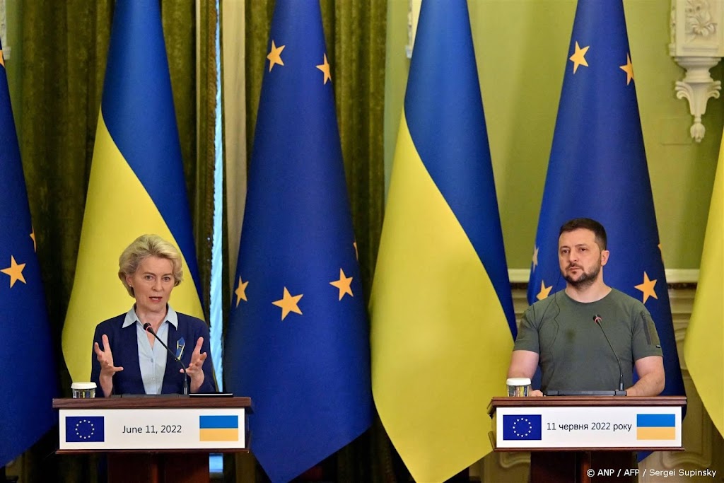 EU zet opbrengst bevroren miljarden Rusland opzij voor Oekraïne