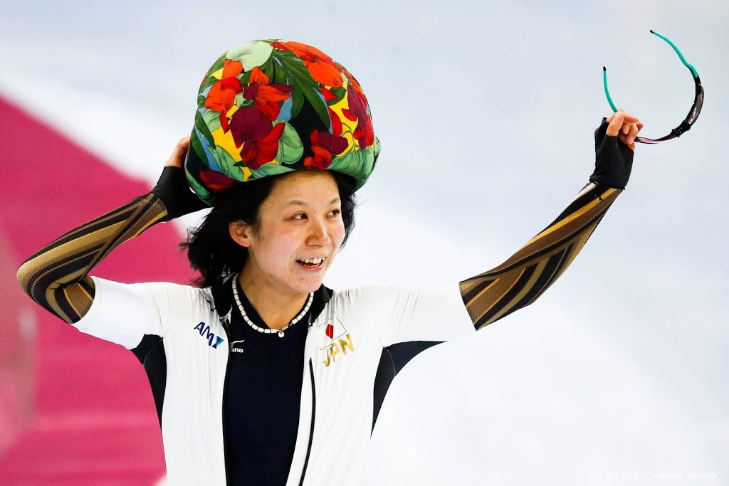 WK-goud schaatsster Takagi, vijfde plek Leerdam