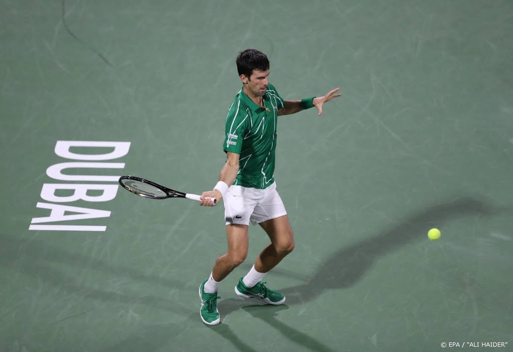 Djokovic win tennistoernooi van Dubai