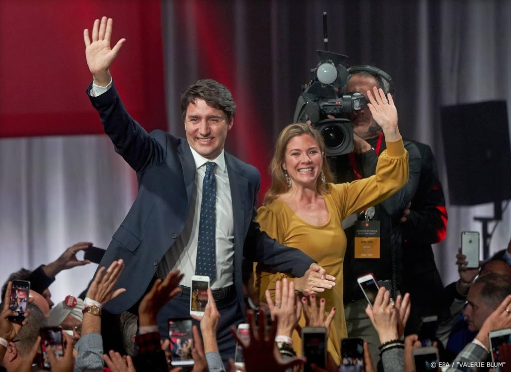 Vrouw Canadese premier genezen van coronavirus