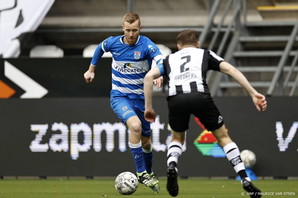 PEC Zwolle niet door met Van Duinen, Lam en Ghoochannejhad