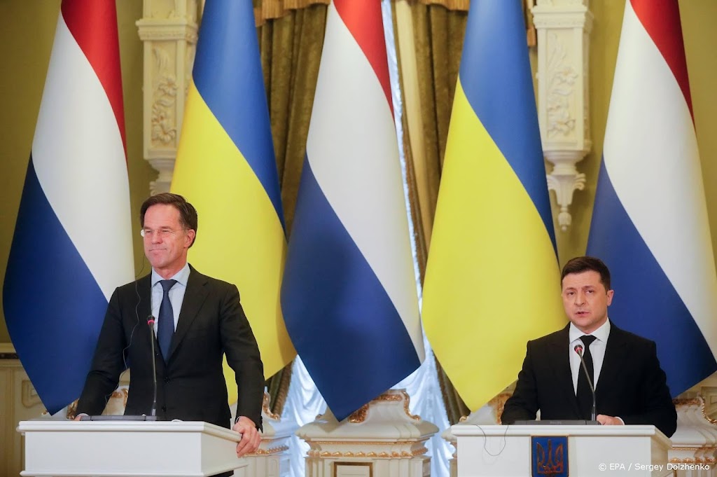 Rutte en Zelenski spreken over coördinatie wapenhulp