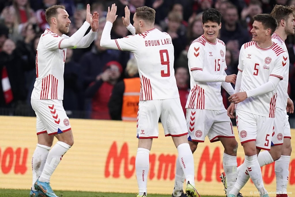 Weer belangrijke rol Eriksen bij winnend Denemarken