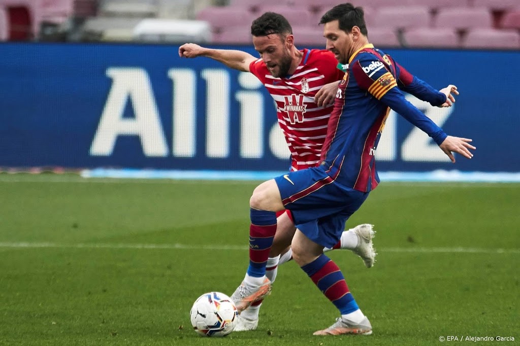 FC Barcelona grijpt naast koppositie na nederlaag tegen Granada