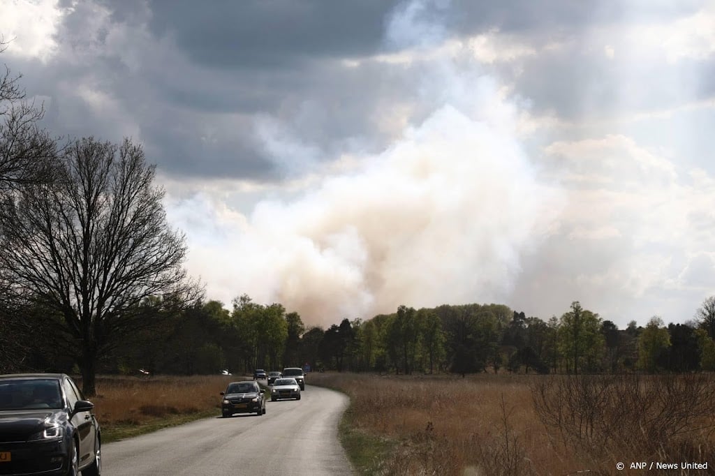 Aangifte van mogelijke brandstichting op Sallandse Heuvelrug