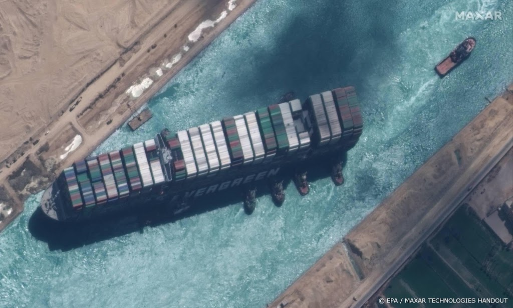 Hoorzitting over schadevergoeding schip Suezkanaal uitgesteld