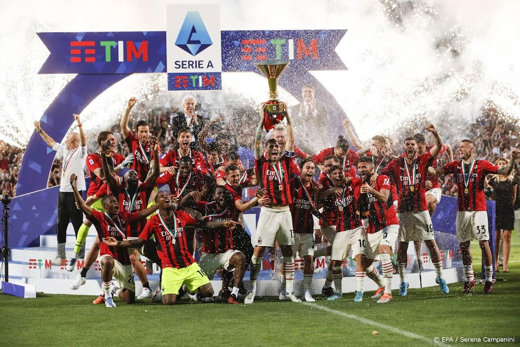 Play-off om titel in Serie A bij gelijk aantal punten