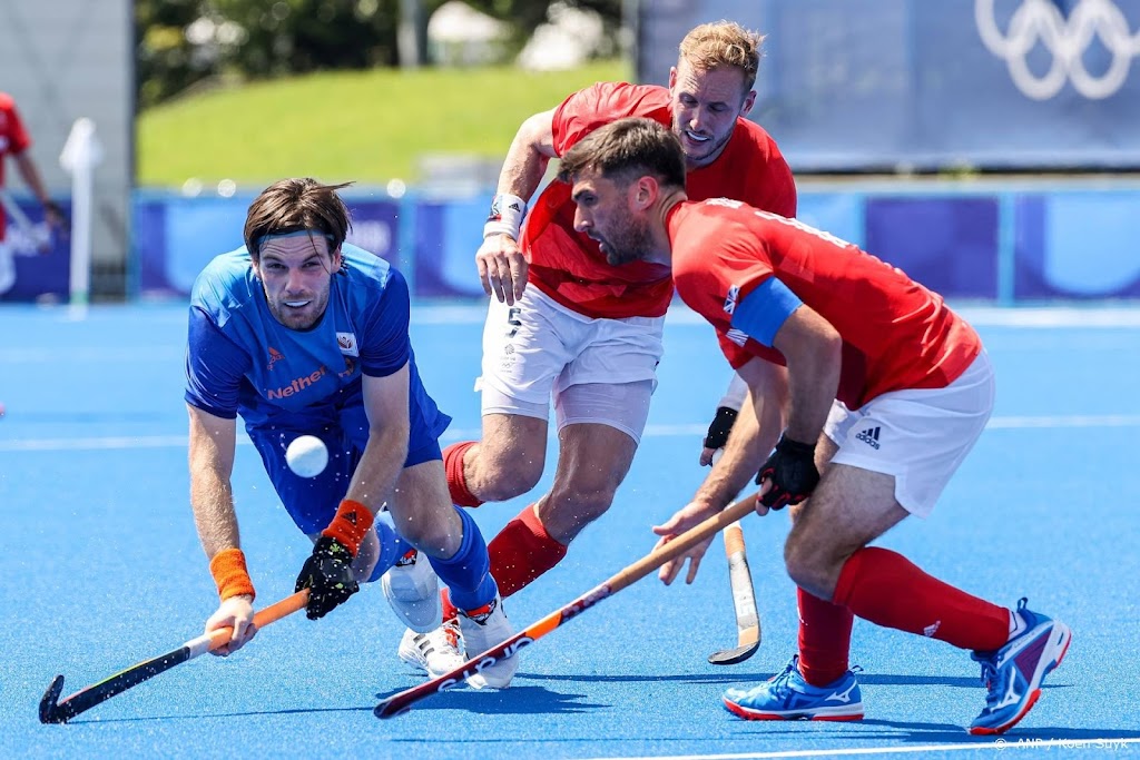 Hockeyers blijven tegen Groot-Brittannië steken op gelijkspel