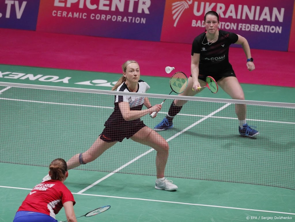 Twee onderdelen is te veel voor badmintonster Piek