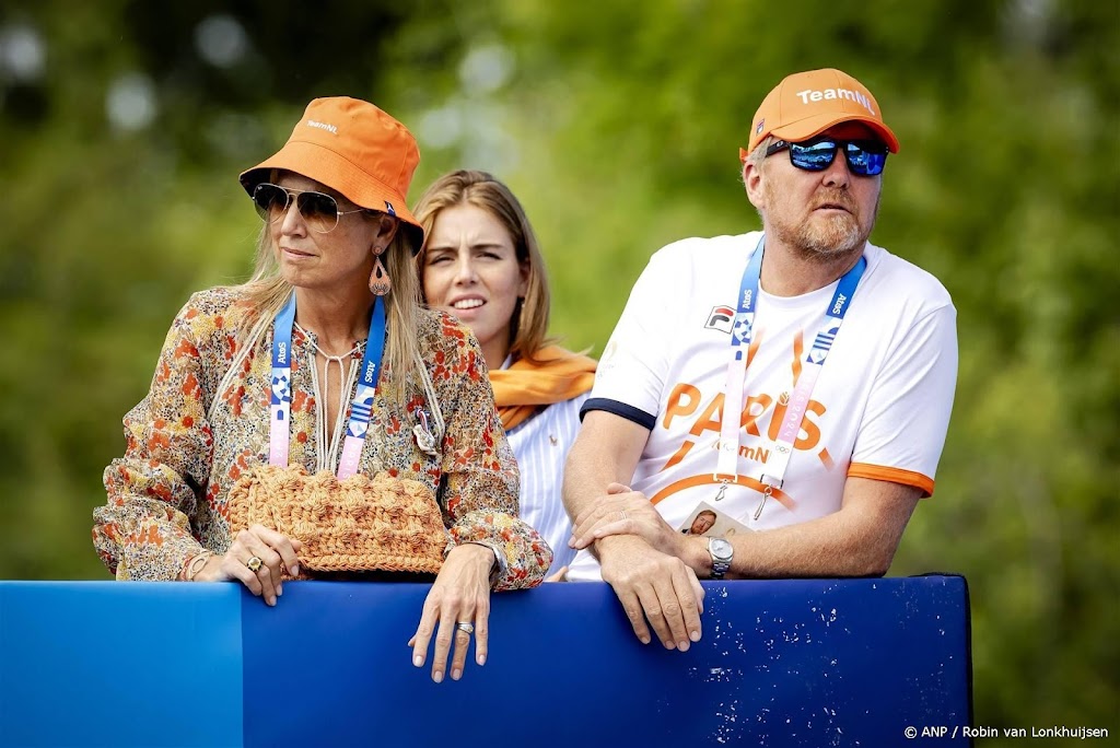 Koninklijke familie al vroeg op pad op Spelen